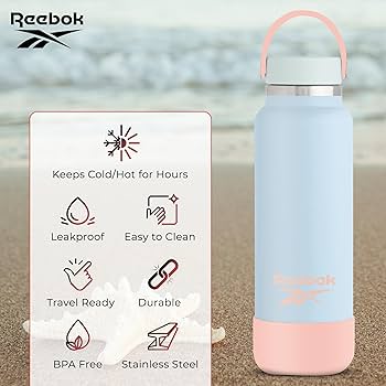Reebok - 【海外限定・新品未使用】Reebok  メタルウォーターボトル 800ml 保冷 Amazon.co.jp: Reebok ウォーターボトル : スポーツ＆アウトドア